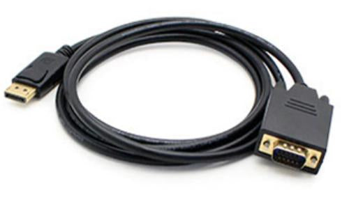 AddOn Networks DISPORT2VGAMM3B video cable adapter 1 m DisplayPort VGA (D-Sub) Black