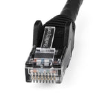 StarTech.com 2m CAT6 Ethernet Cable - LSZH (Low Smoke Zero Halogen) - 10 Gigabit 250Mhz 100W PoE RJ45 10GbE UTP Network Patch Cord Snagless with Strain Relief - Black, CAT 6, ETL Verified, 24AWG