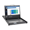 Tripp Lite B021-000-19-HD2 1U Rack-Mount Console with 19 in. LCD, 1920 x 1080 (1080p), DVI or VGA Video, TAA