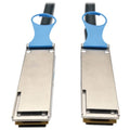 Tripp Lite N282-03M-28-BK QSFP28 to QSFP28 100GbE Passive DAC Cable (M/M), QSFP-100G-CU3M Compatible, 3M (9.84 ft.)