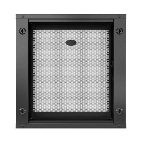 APC NetShelter WX AR112SH6 - 12U, 19 inch patch cabinet, Wall mount, Pre-assembled, 600MM deep