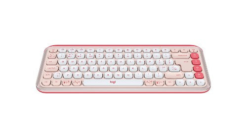 Logitech POP Icon Keys keyboard Universal Bluetooth QWERTY UK English Rose