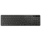 Targus EcoSmart AKB873FR keyboard Universal RF Wireless + Bluetooth AZERTY French Black