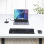 StarTech.com 3-Port USB-C Hub with Ethernet - 3x USB-A - Gigabit Ethernet - USB 3.0 5Gbps - Bus-Powered - 1ft/30cm Long USB Type-C Host Cable - GbE - Portable USB-C to USB-A Hub