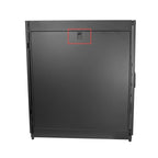 StarTech.com 25U Enterprise-Grade Server Rack Cabinet Kit, 19in Enclosed 4-Post Rack with Built-in Cable Management, 35in (89cm) Mounting Depth, 3307lb (1500kg) Capacity