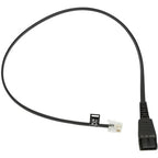 Jabra QD cord, straight, mod plug