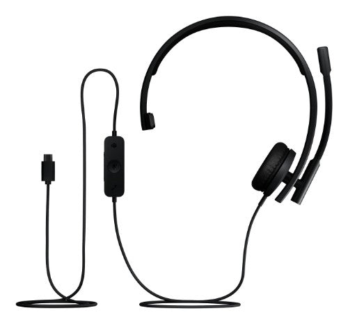 Logitech H570E Headset Wired Head-band Office/Call center USB Type-C Black