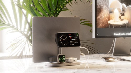 OtterBox Zens 4-in-1 Wireless Charger, White