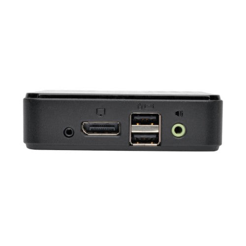 Tripp Lite B004-DP2UA2-K 2-Port DisplayPort KVM Switch 4K 60 Hz with Audio, Cables and USB Peripheral Sharing