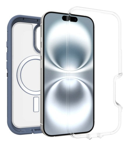 OtterBox Defender Series XT Clear for MagSafe for Apple iPhone 16, Mountain Storm