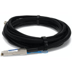 AddOn Networks ADD-QHPASCI-PDAC5M InfiniBand/fibre optic cable 5 m QSFP+ 4x SFP+ Black