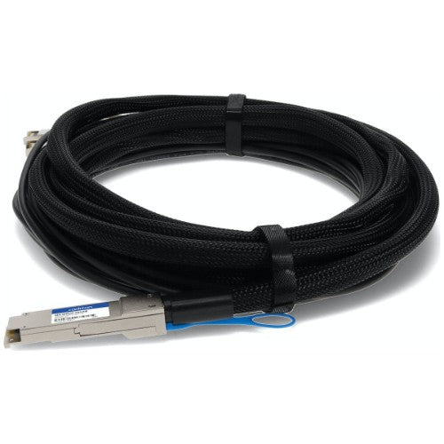 AddOn Networks ADD-QHPASCI-PDAC5M InfiniBand/fibre optic cable 5 m QSFP+ 4x SFP+ Black