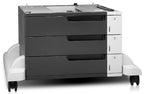 HP LaserJet 3x500-sheet Feeder and Stand