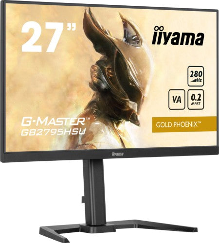 iiyama Control the game with the 27" GB2795HSU Gold Phoenix 280Hz VA monitor