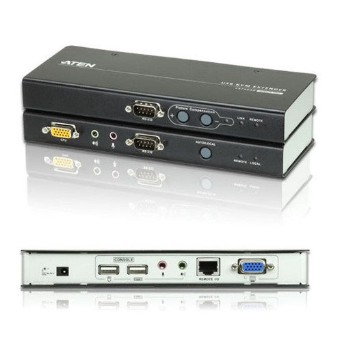 ATEN USB VGA KVM Extender with Audio and RS-232 (200m)