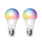 TP-Link Tapo Smart Wi-Fi Light Bulb, Multicolor, E27, 2-Pack