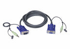 ATEN VGA / Audio Cable KVM cable Black 1.8 m