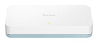 D-Link DGS-1008D/E network switch Unmanaged Gigabit Ethernet (10/100/1000) White
