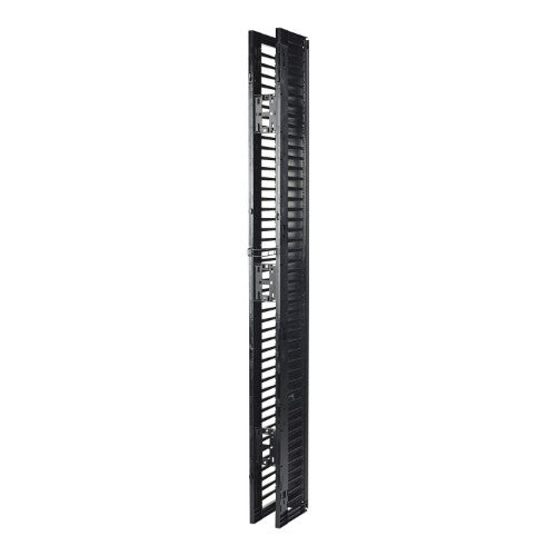 APC Valueline, Vertical Cable Manager for 2 & 4 Post Racks, 84"H X 6"W, Single-Sided with Door
