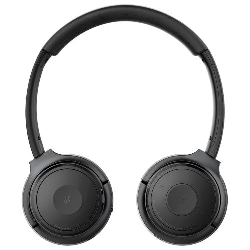 V7 HB600S headphones/headset Wireless Head-band Calls/Music USB Type-C Bluetooth Black