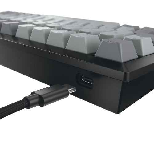 CHERRY KW 300 MX keyboard Home USB + Bluetooth QWERTY US English Black, Copper, Grey