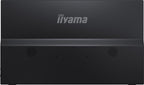 iiyama ProLite 15.6″ portable Full HD IPS monitor with USB‑C, built‑in speakers & leather cover