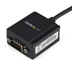 StarTech.com 6ft (1.8m) 1-Port FTDI USB to Serial RS232 Adapter Cable with COM Retention, USB to RS232 Adapter - TAA