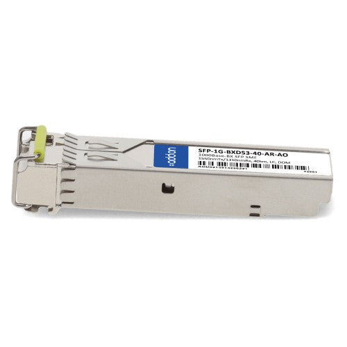 AddOn Networks Arista Networks SFP-1G-BXD53-40-AR Compatible TAA 1000Base-BX SFP Transceiver (SMF, 1550nmTx/1310nmRx, 40km, LC, DOM)