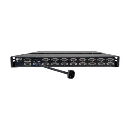 Tripp Lite B040-016-19 NetController 16-Port 1U Rack-Mount Console KVM Switch with 19-in. LCD