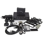 StarTech.com Multi-Input HDBaseT Extender with Built-in Switch - DisplayPort, VGA and HDMI Over CAT5e or CAT6 - Up to 4K - TAA