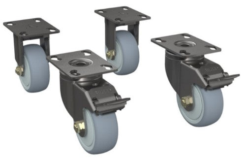 Zebra CS-RAC-WHEEL rack accessory Castor wheels