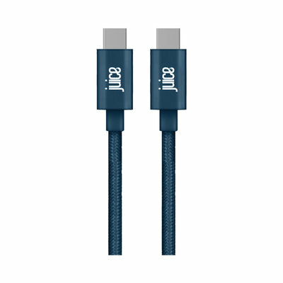 Juice JUI-CABLE-TYPEC-TYPEC-1M-BRD-ECO-NVY USB cable USB C Navy