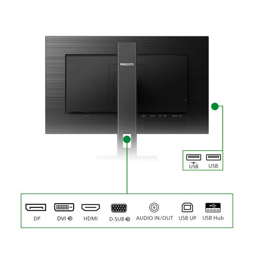 Philips B Line 272B1G/00 computer monitor 68.6 cm (27") 1920 x 1080 pixels Full HD LED Black