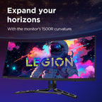 Lenovo Legion R34w-30 computer monitor 86.4 cm (34") 3440 x 1440 pixels Wide Quad HD LCD Black