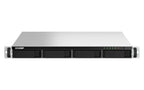 QNAP TS-464U-RP NAS Rack (1U) Intel® Celeron® N5095 8 GB DDR4 0 TB QNAP Turbo System Aluminium, Black