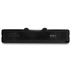StarTech.com Biometric Enclosure - Encrypted USB 3.0 2.5" SATA Hard Drive Enclosure - Fingerprint/Password Access - 256-bit AES Data Encryption - Secure External USB 3.1 Gen 1 to HDD/SSD