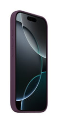 Apple iPhone 16 Pro Silicone Case with MagSafe - Plum