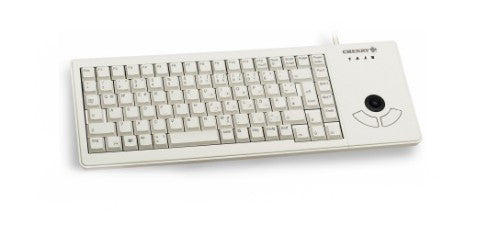 CHERRY XS Trackball keyboard USB Belgian Grey