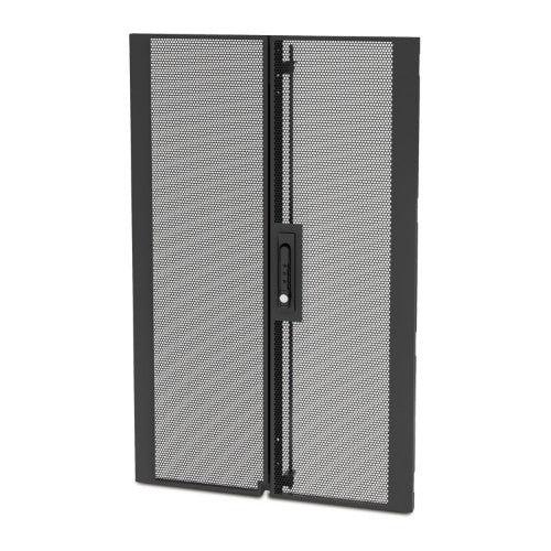 APC NetShelter SX Colocation 20U 600mm Wide Perforated Split Doors Black