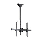StarTech.com TV Ceiling Mount - Full-Motion Universal Hanging Single Screen Mount with Adjustable Telescopic Short Pole - Tilt / Swivel - VESA Bracket for 32”-75" Displays