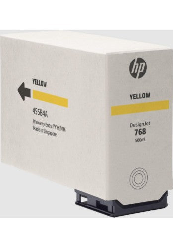 HP 4S5B4A/768 Ink cartridge yellow 500ml for HP DesignJet XL 3800