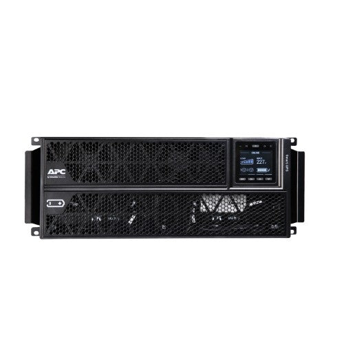 APC Smart-UPS On-Line, 5kVA/5kW, Rack/Tower, 230V, 2x IEC C13+1x IEC C19+Hard wire 3-wire (H+N+E) outlets, Network Card, W/O rail kit