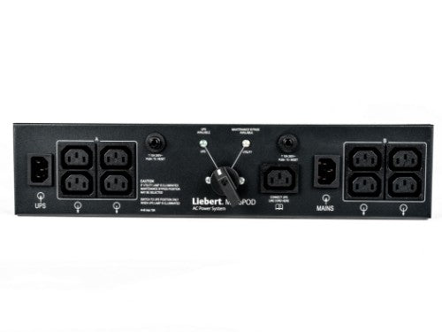 Vertiv Liebert MP2-210K power distribution unit (PDU) 4 AC outlet(s) 2U Black