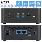 MSI Cubi NUC AI+ 2MG Intel Core Ultra 9 288V, Desktop PC, NUC, SFF, Mini Computer, HTPC, (32GB RAM, 1TB Storage, Windows 11 PRO NextGen Premium), Intel Arc Graphics/Embedded DDR5/Dual ThunderBolt 4/HDMI/Dual LAN/WiFi 6E/BT 5.3/VESA