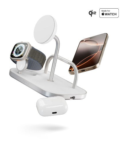 OtterBox Zens 4-in-1 Wireless Charger, White