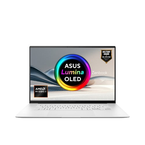 ASUS Zenbook S16 UM5606KA-RJ043W Copilot+ PC AMD Ryzen™ AI 7 350 Laptop 40.6 cm (16") Touchscreen 3K 24 GB LPDDR5x-SDRAM 2 TB SSD Wi-Fi 7 (802.11be) Windows 11 Home White