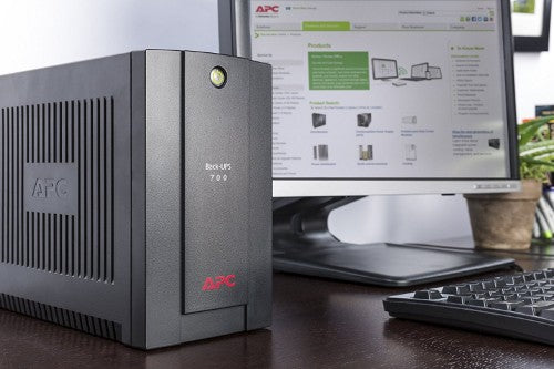 APC Back-UPS uninterruptible power supply (UPS) Line-Interactive 0.7 kVA 390 W 4 AC outlet(s)