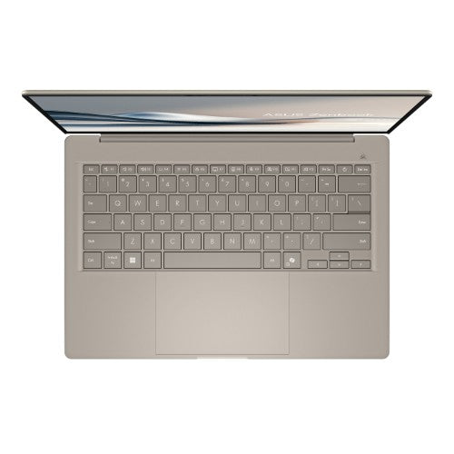 ASUS Zenbook A14 UX3407QA-QD244W Qualcomm Snapdragon X1-26-100 Laptop 35.6 cm (14") WUXGA 16 GB LPDDR5x-SDRAM 1 TB SSD Wi-Fi 6E (802.11ax) Windows 11 Home Beige