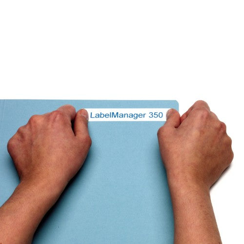 Dymo 45804/S0720840 DirectLabel-etikettes blue on white 19mm x 7m for Dymo D1 6-19mm/24mm/400 Duo