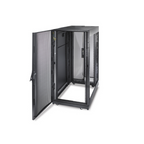 APC NetShelter SX, Server Rack Enclosure, 24U, Shock Packaging, 1250 lbs, Black, 1200H x 600W x 1070D mm